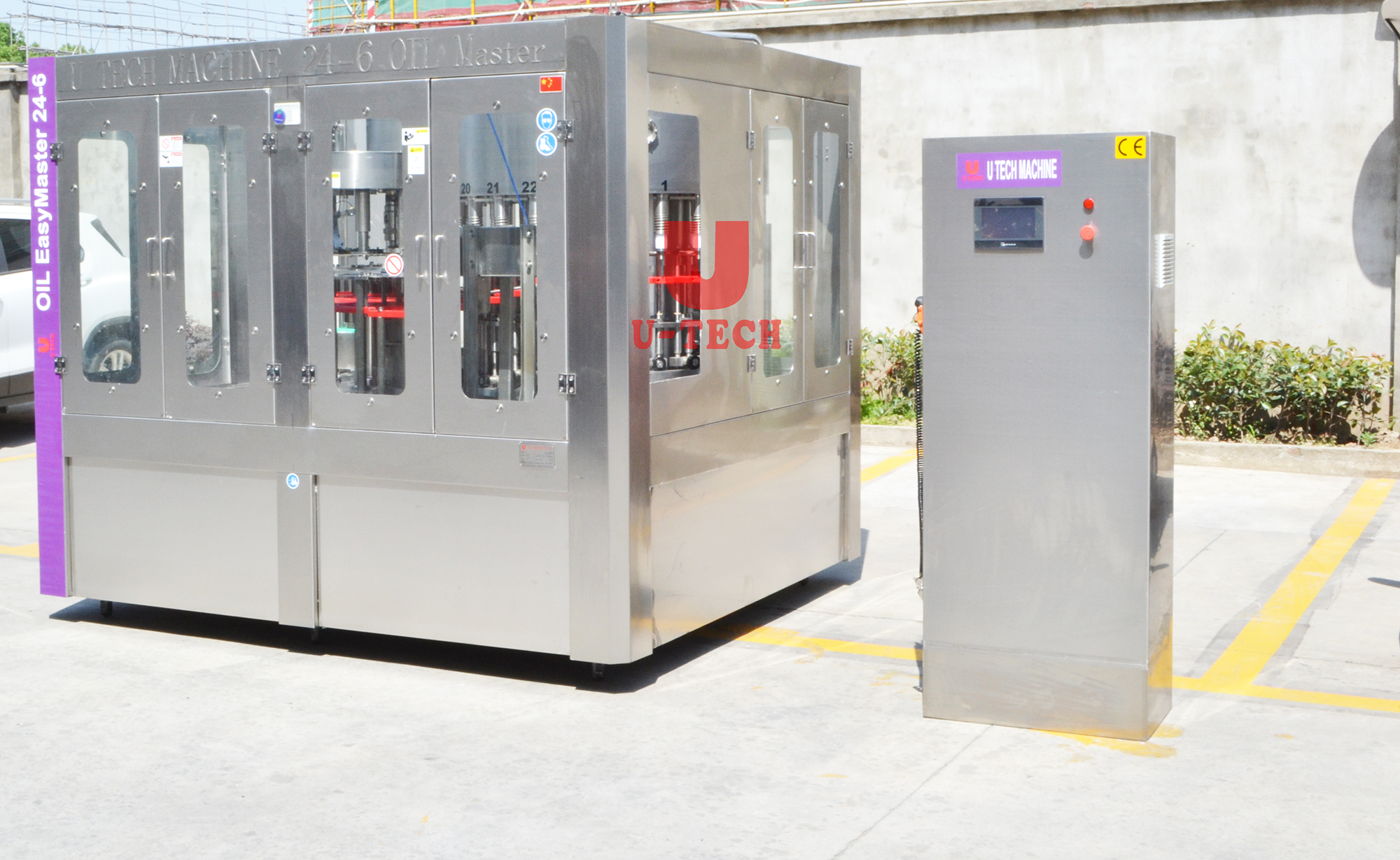 Automatic Bottle Edible Food Cooking Coconut Mustard Oil Filling Capping Machine Line