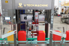 Automatic Linear 25L Chemical Drum Pesticide Anticorrosion Weighting Filling Servo Capping Labeling Machine Line