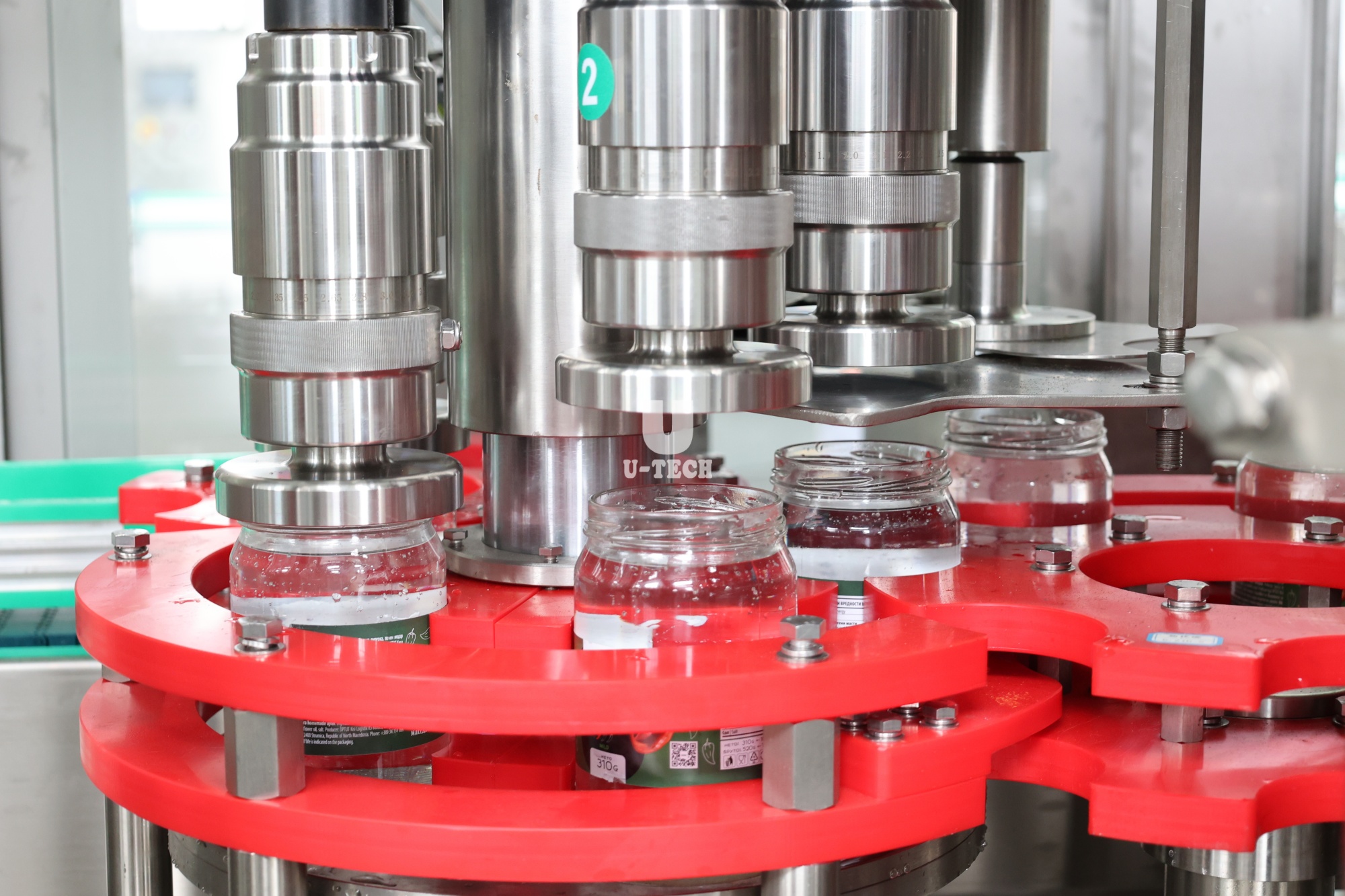 High Speed Rotary Chili Sauce Jam Tomato Paste Piston Sauce Filling Machine