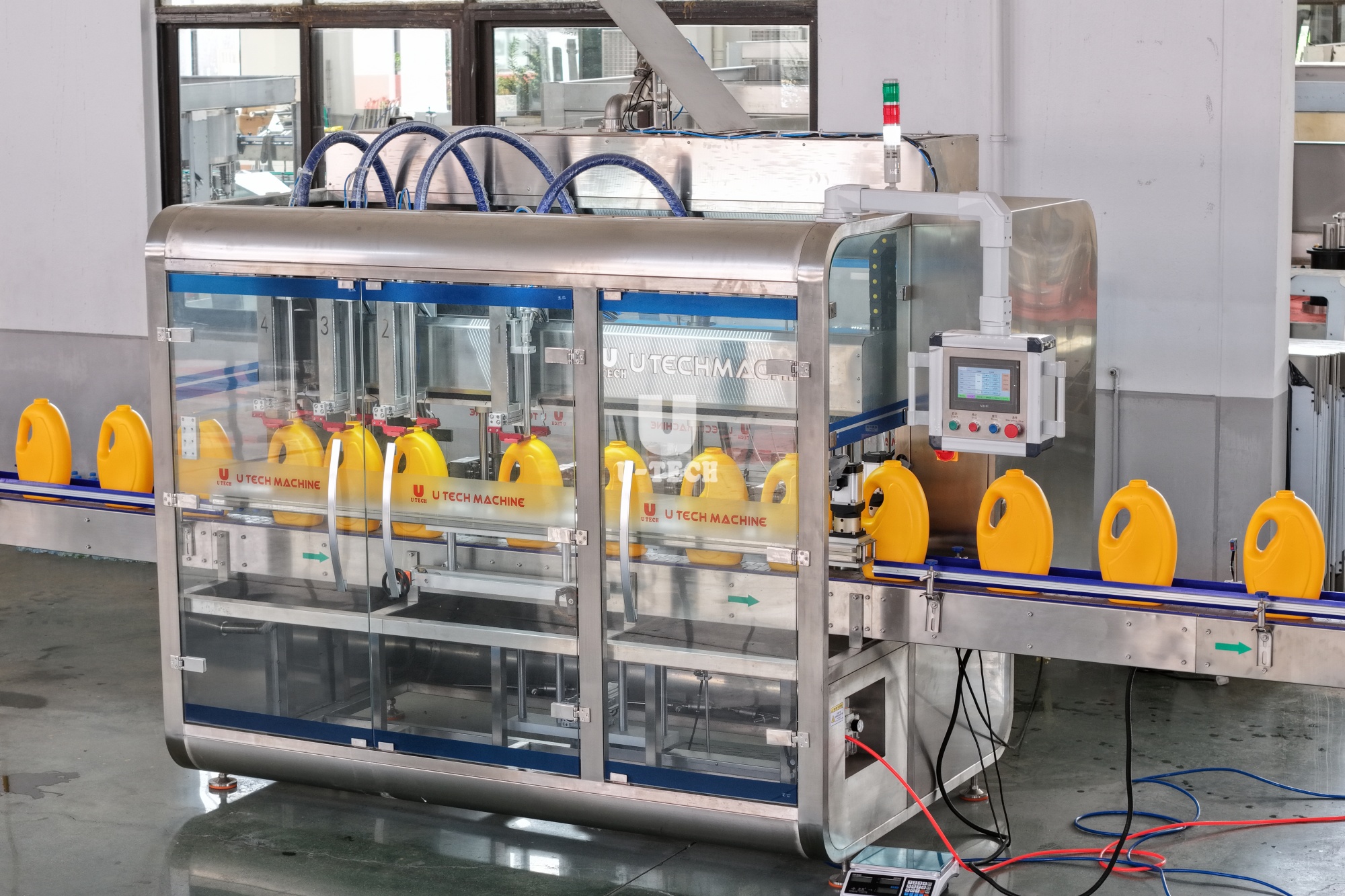 High-Precision 4-Head Servo Linear Filling Machine for Versatile Packaging