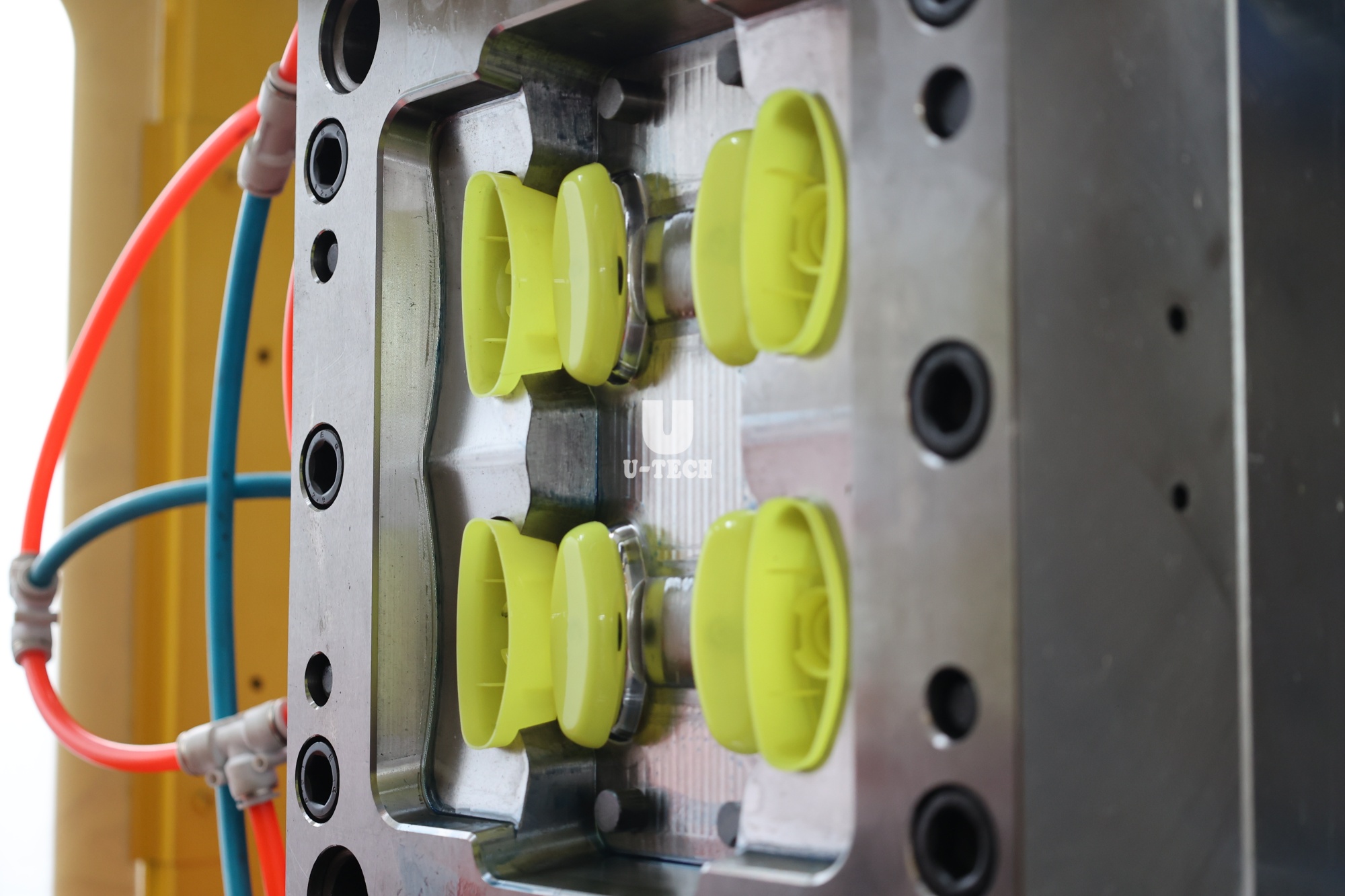 High Speed Plastic Cap Injection Molding Machine for Water Bottle Cover Production with High Precision Servo System