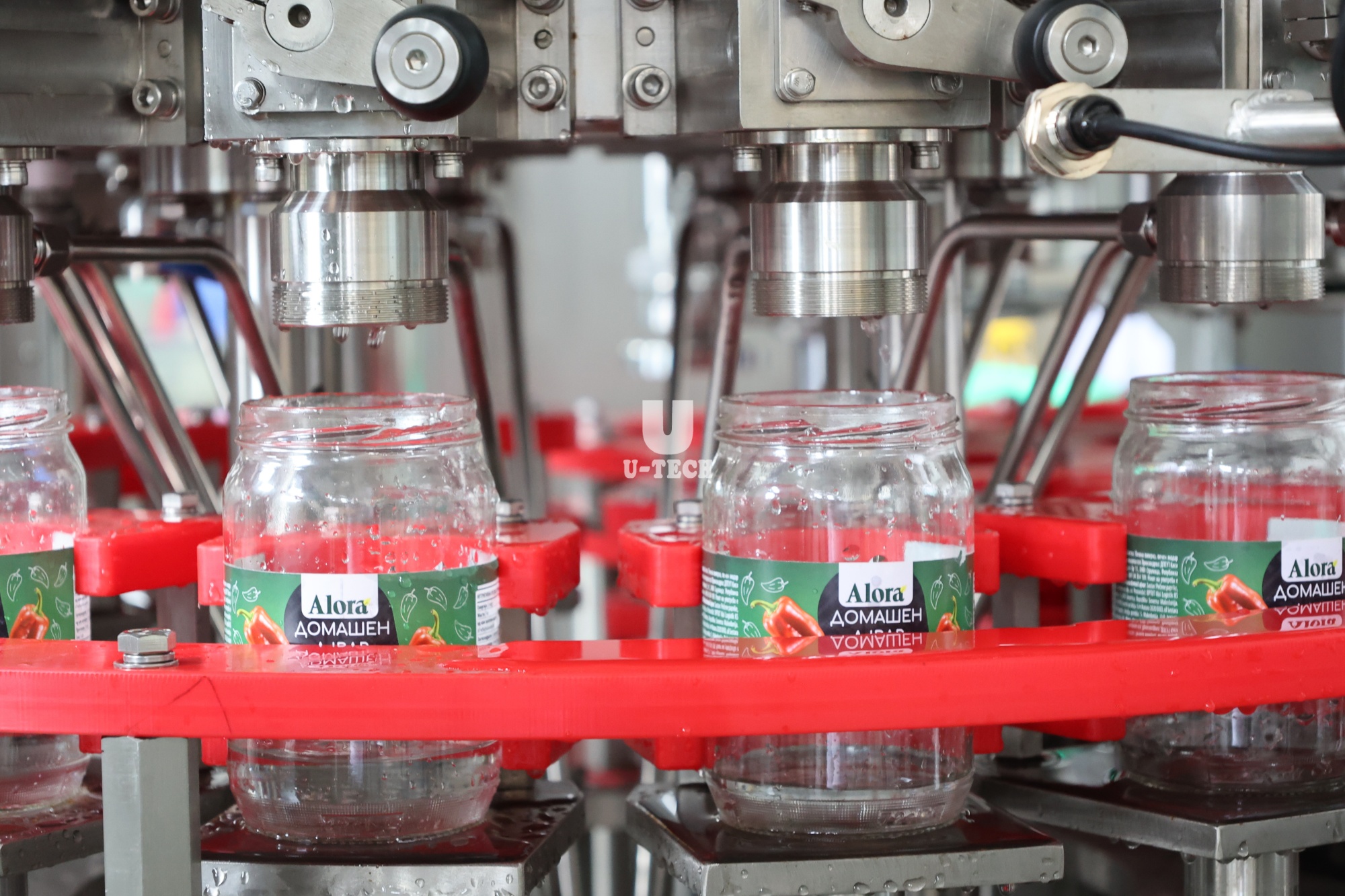 High Speed Rotary Chili Sauce Jam Tomato Paste Piston Sauce Filling Machine